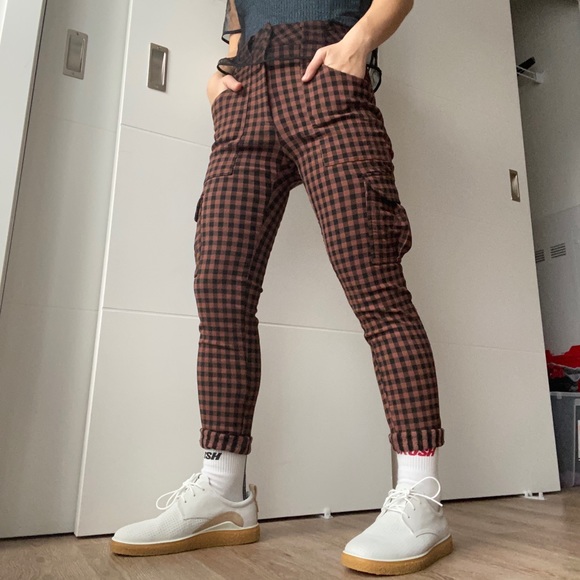 Urban outfitters checker pants - Picture 1 of 5